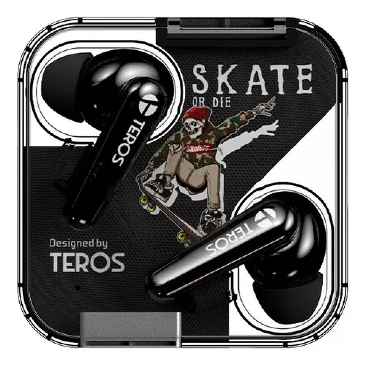 TEROS - Audífonos Teros TE-8072N Bluetooth TWS Negro