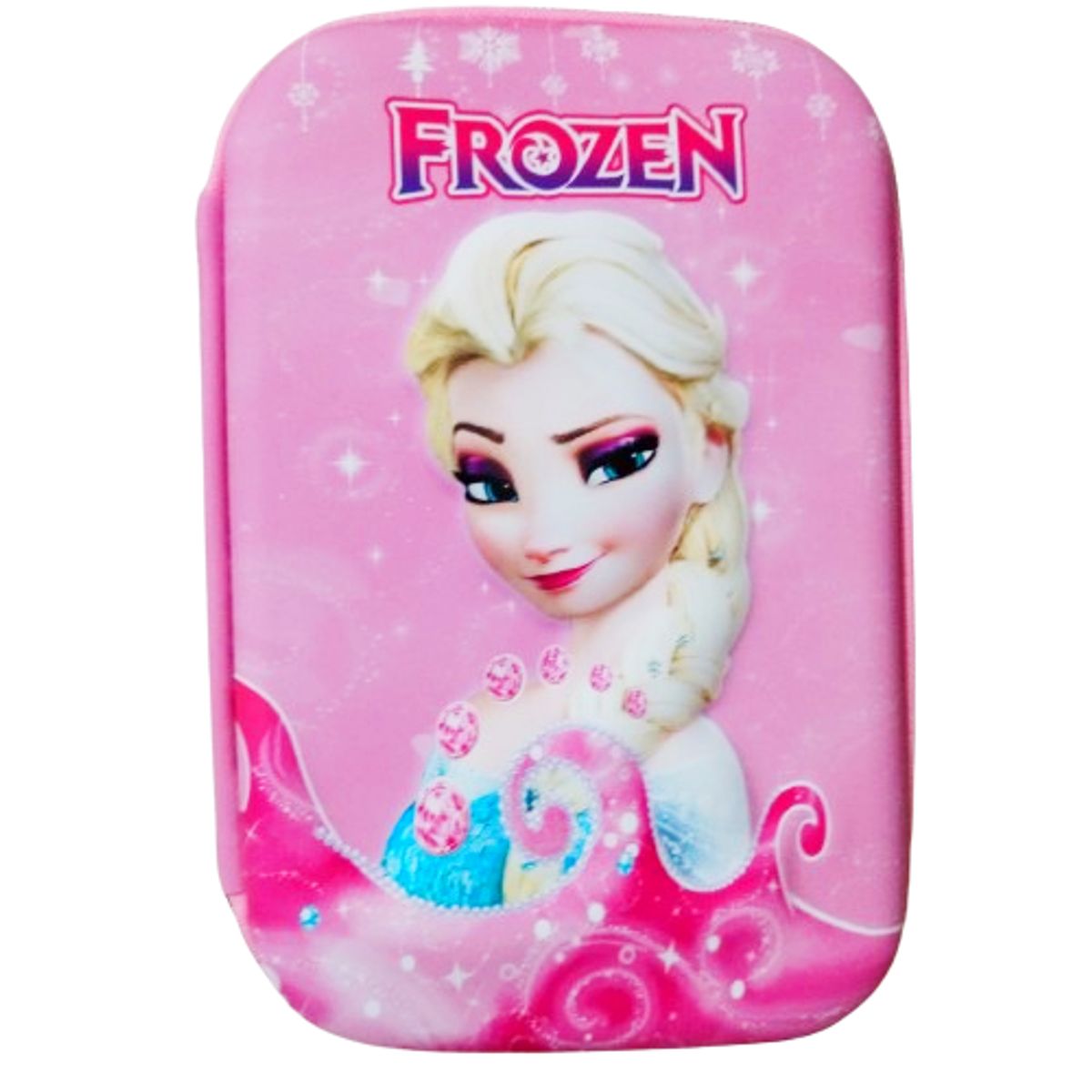 GENERICO - CARTUCHERA GRANDE 3D PRINCESA ROSADO