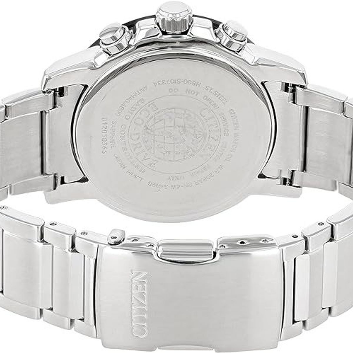 MEGIR - Reloj Megir Acero Plateado con Oro Rosa MEG-78_.