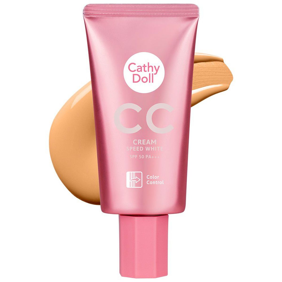CATHY DOLL - Cathy Doll Speed White Cc Cream Spf50 Pa+++ 50ml COLOR 5 HONEY BEIGE