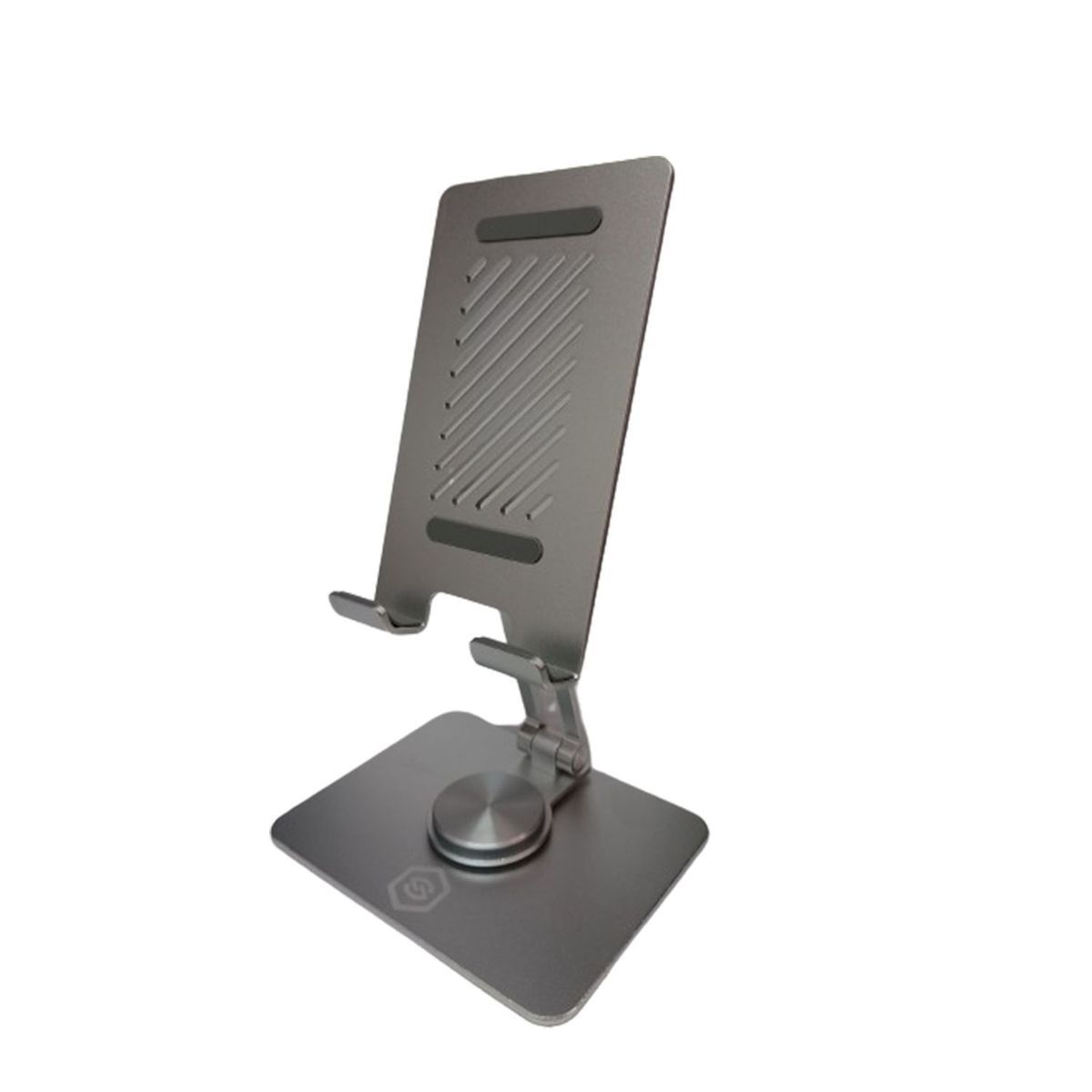 S&T - Soporte para Celular Corporativos S&T For Business aluminio giro 360° JHZ6 Silver -Tablet