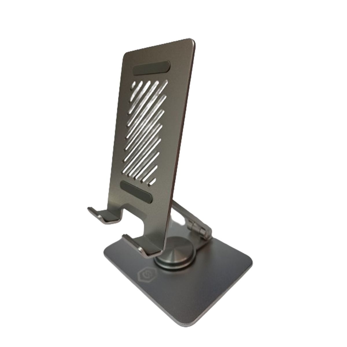 S&T - Soporte para Celular Corporativos S&T For Business aluminio giro 360° JHZ6 Silver -Tablet