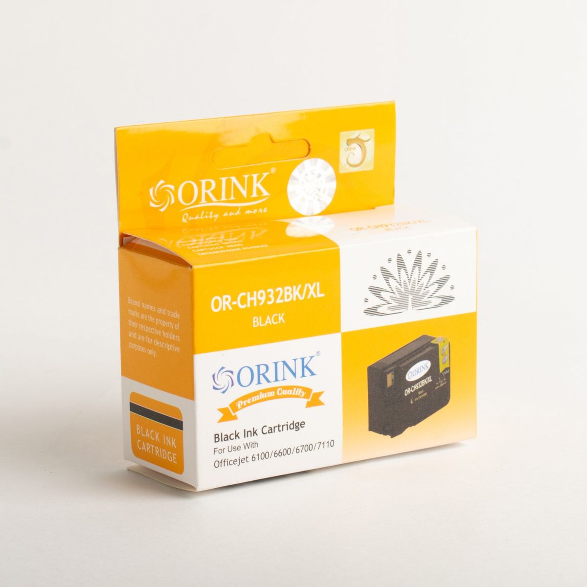 GENERICO - Cartucho de tinta Compatible 932 XL Negro  Black 53 ml