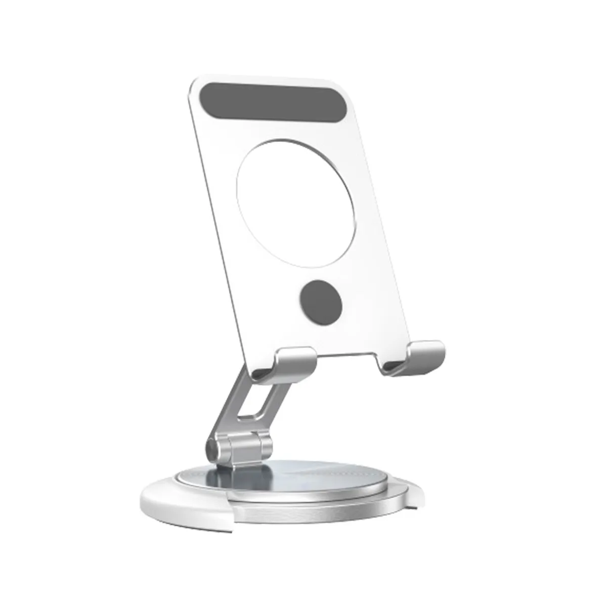 S&T - Soporte para celular Corporativos S&T For Business Aluminio Giro 360° JHZ8 Silver-Tablet