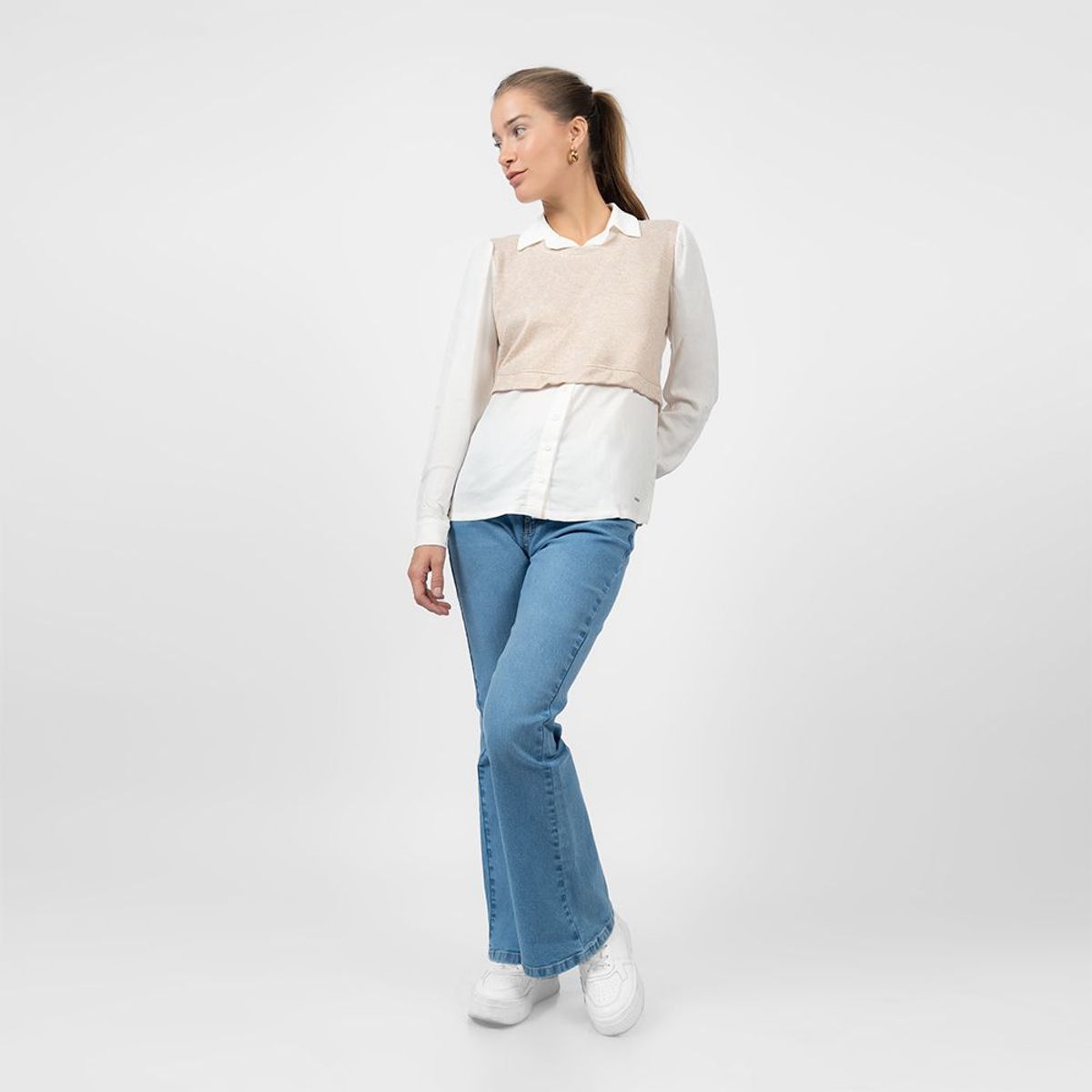 MACHINE - BLUSA DI23FENNIA CHALIS