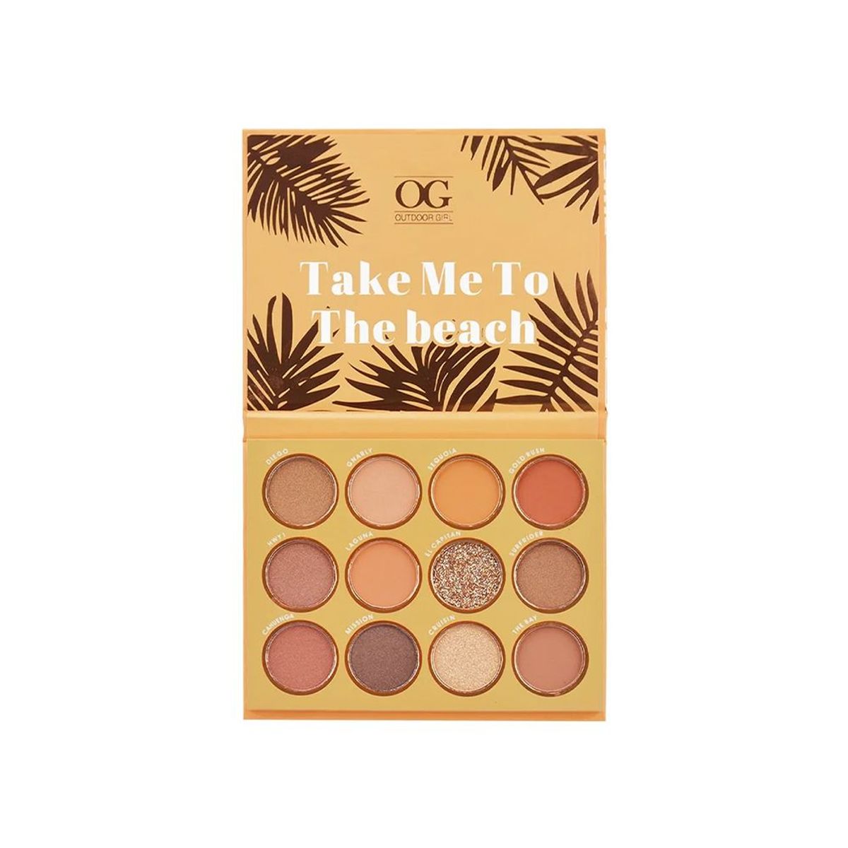 OG - Paleta de Sombras TAKE ME TO THE BEACH 12Tonos OG