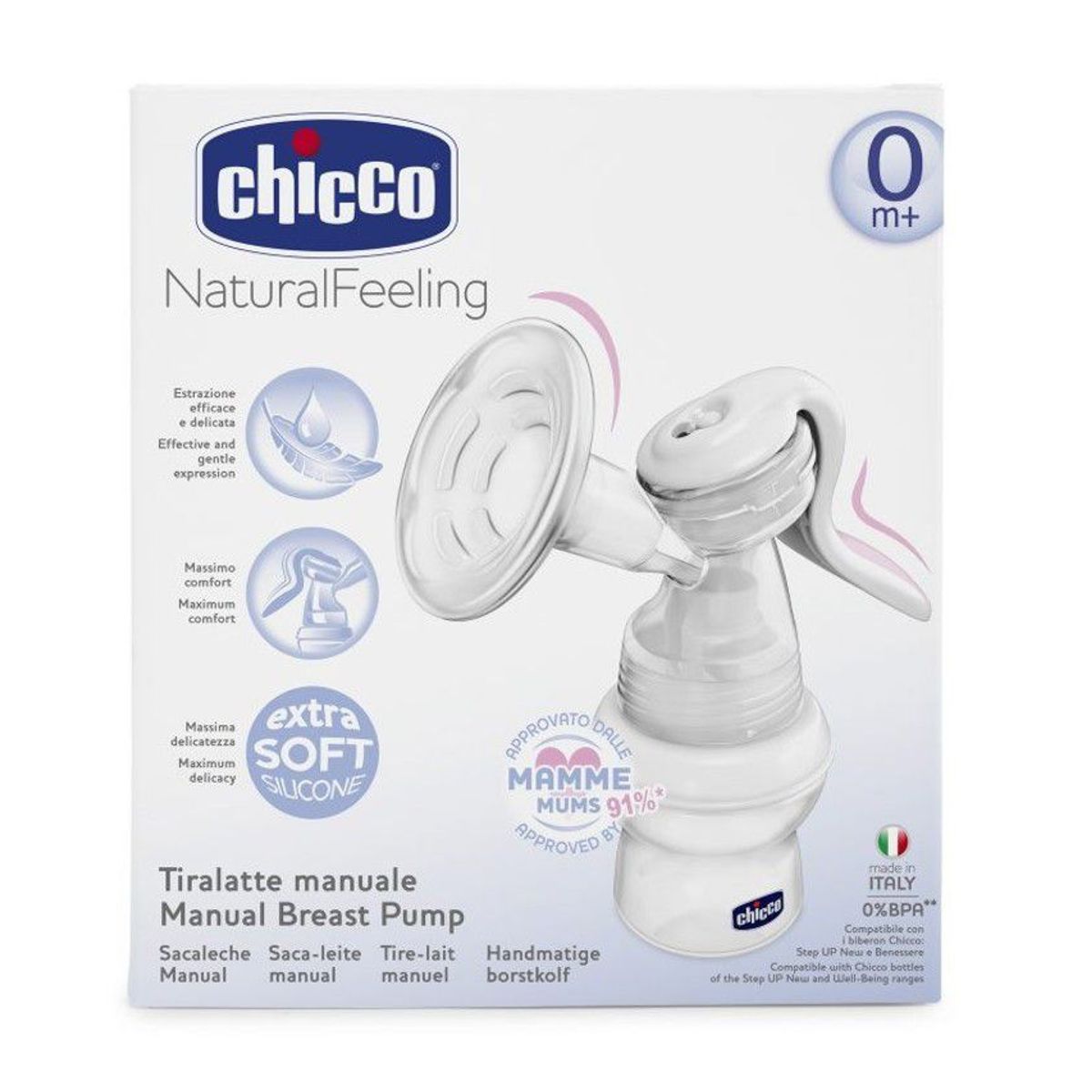 CHICCO - SACALECHE MANUAL CHICO