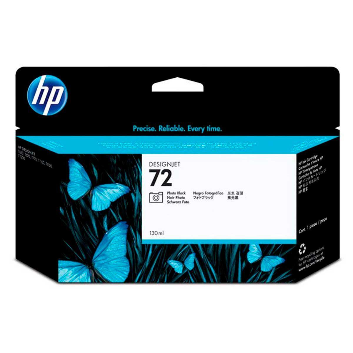 HP - Hp Tinta 72 Ph.Negro C9370a