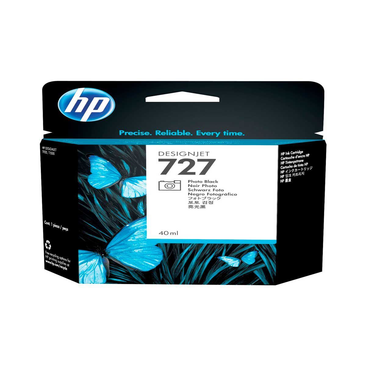HP - Hp Tinta 727a 130ml Photo Negro B3p23a