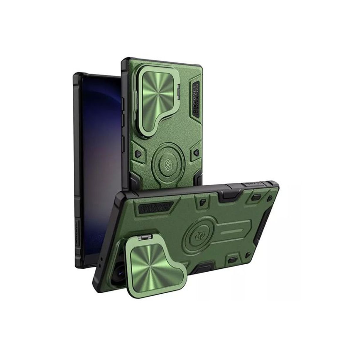 NILLKIN - Nillkin Camshield Armor Samsung Galaxy S24 Ultra Verde