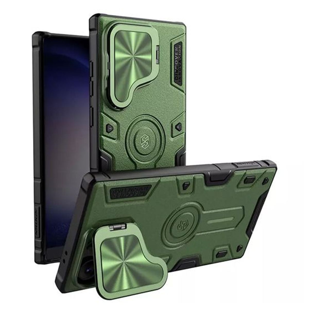 NILLKIN - Case Nillkin Armor Para Samsung Galaxy S24 Ultra Verde