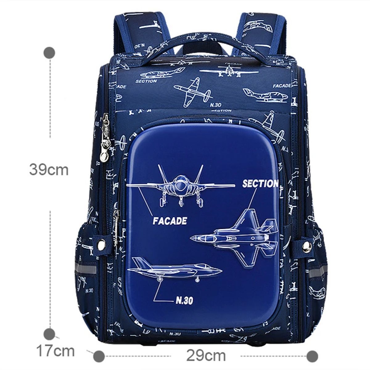 GENERICO - MOCHILA PARA NIÑOS MODELO AVIONES