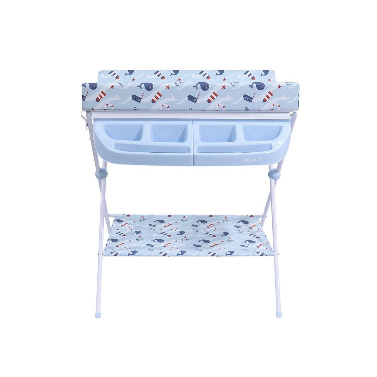 EBABY - Bañera Cambiador Maxi EB830 Azul