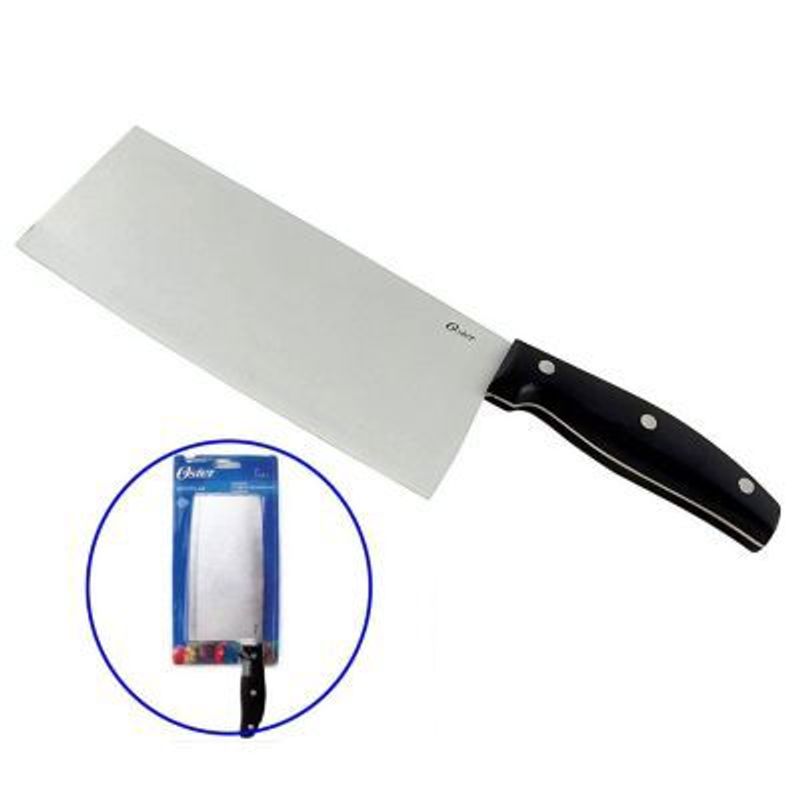 OSTER - Hacha Cuchillo de Carnicero de Acero Inoxidable