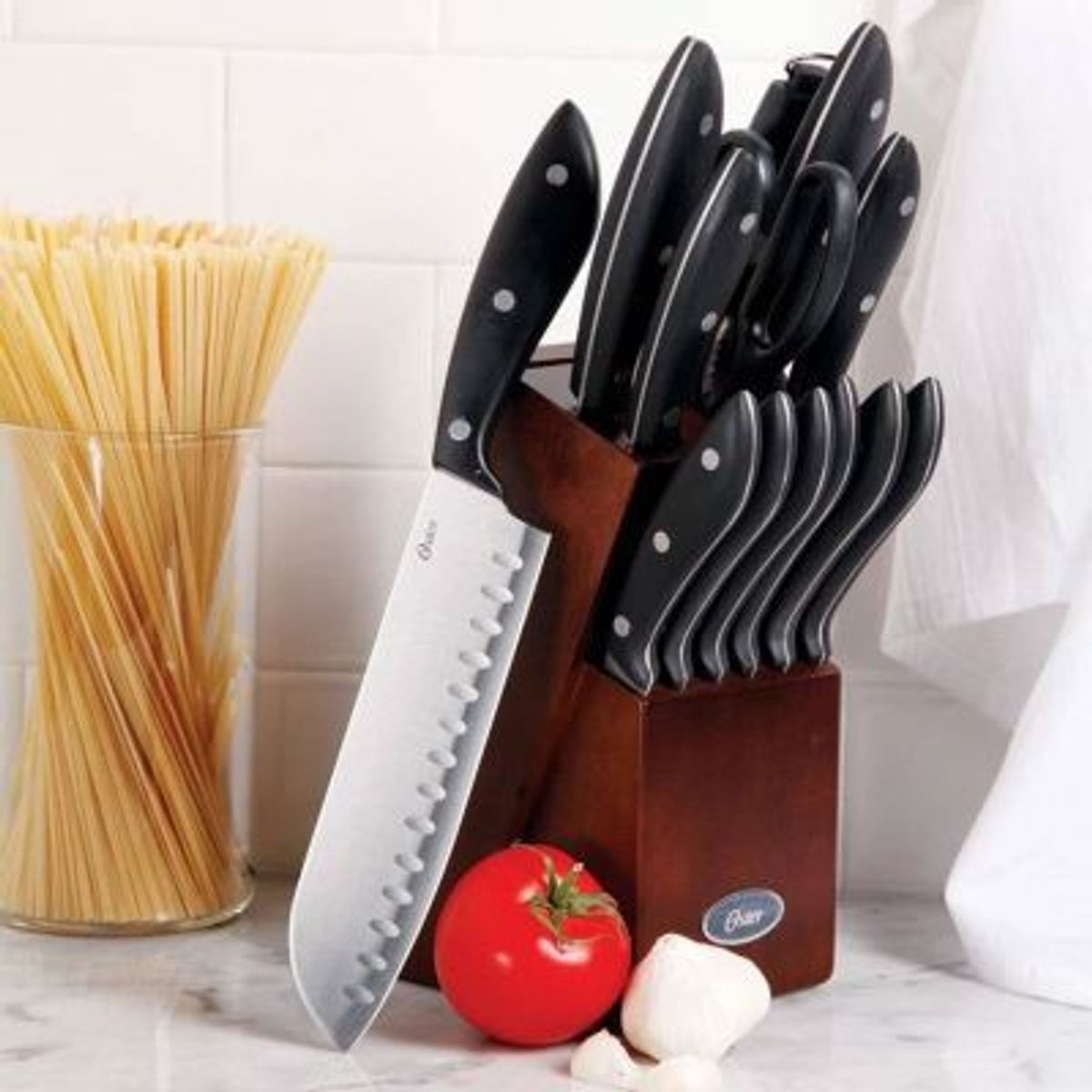 OSTER - Juego de Cuchillos Huxfor Acero 14P Block