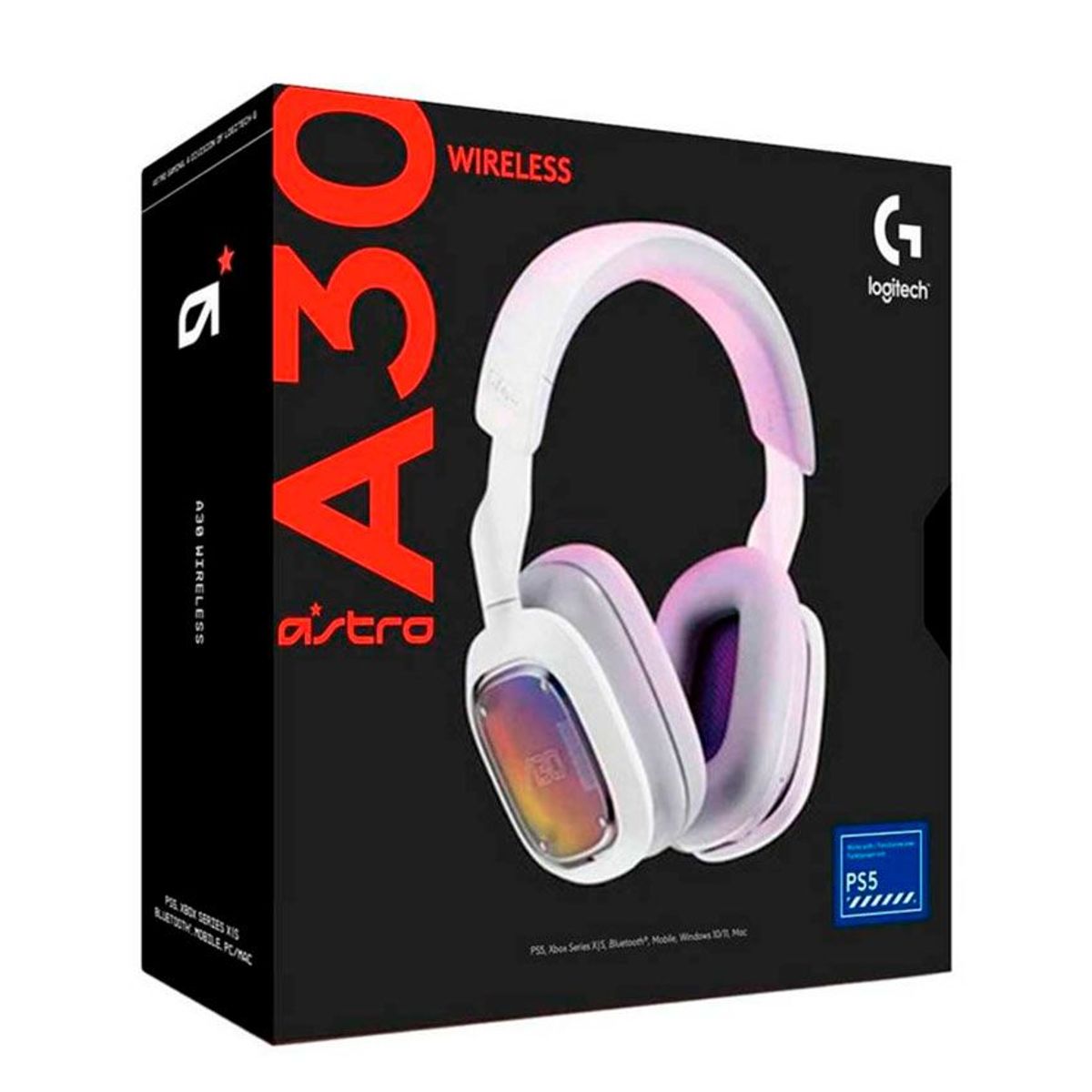 ASTRO - Audífonos Gamer Inalámbricos Astro A30 Blanco 27 Horas 939-001993