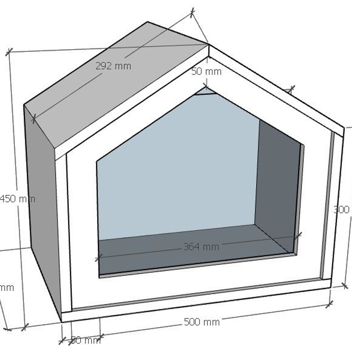 GENERICO - Casa para Gatos - Cat House Coquette