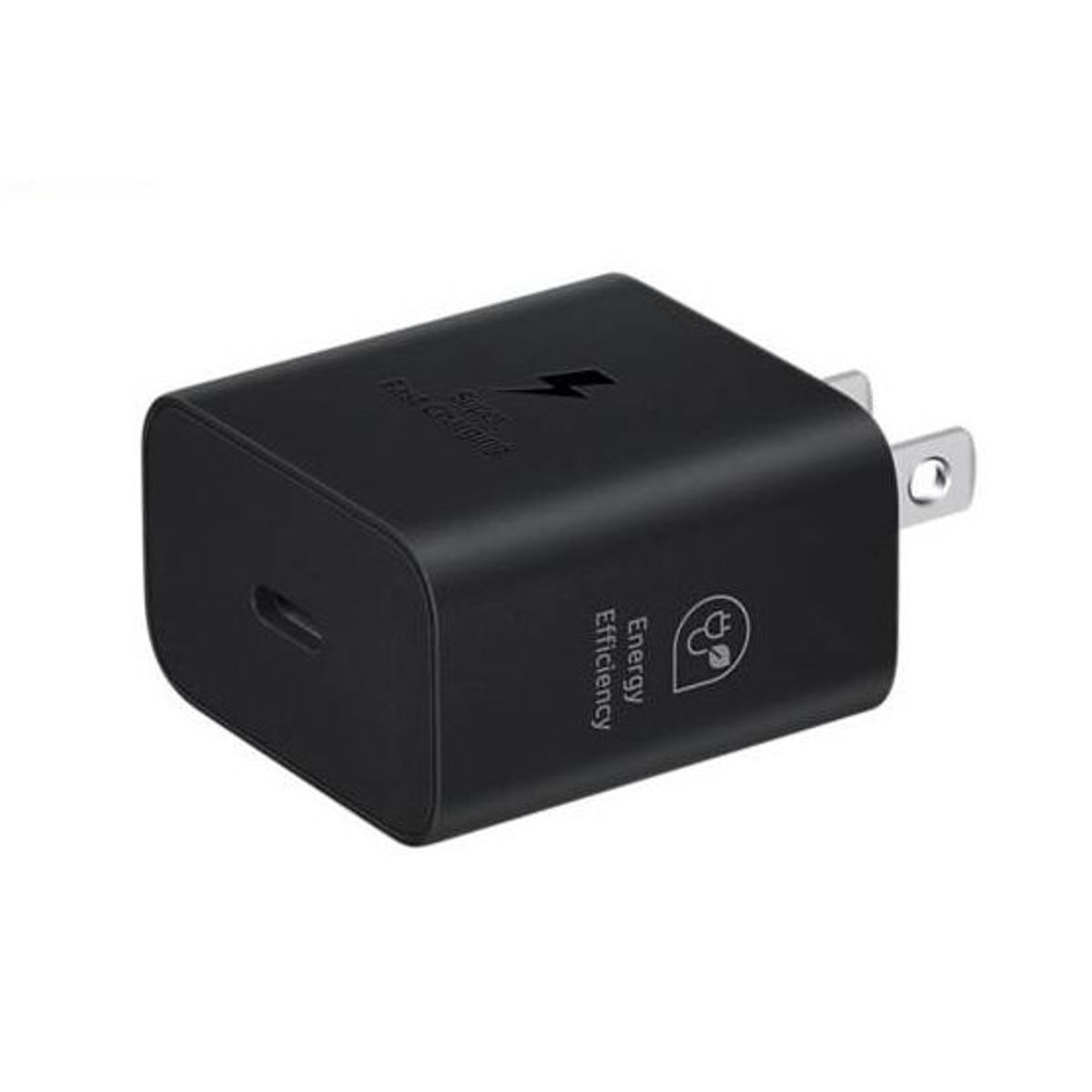 SAMSUNG - Cubo Adaptador Samsung 25W USB C Sin Cable Original - Negro