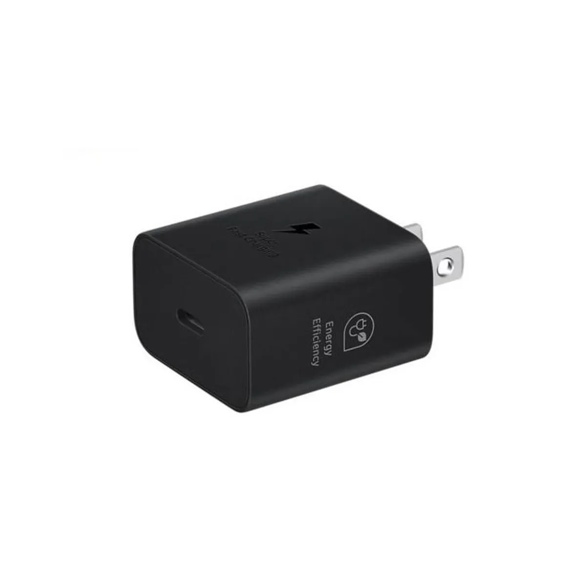 SAMSUNG - Cubo Adaptador Samsung 25W USB C Sin Cable Original - Negro