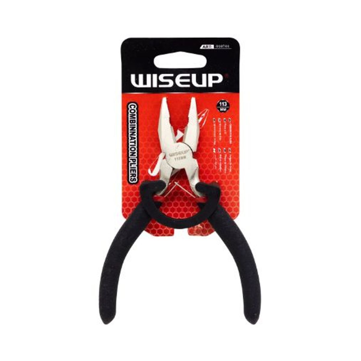 GENERICO - Alicate Universal de 4.7″ 010701 WISEUP