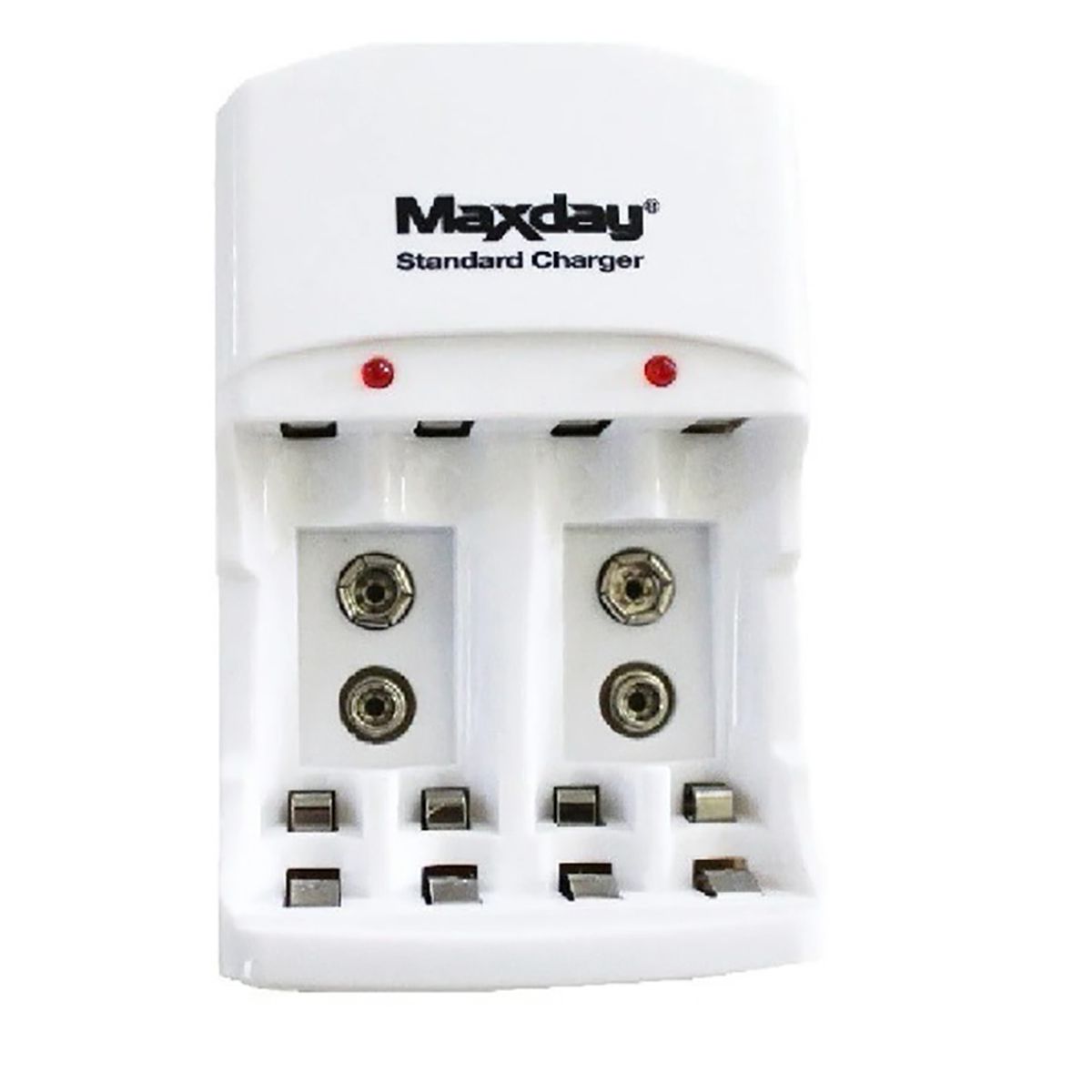 GENERICO - Cargador De PILAS -AA- -AAA- Y Baterías 9V - MAXDAY