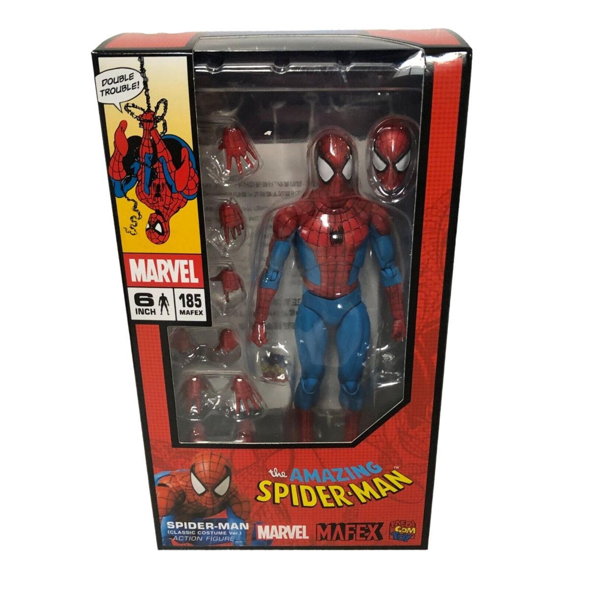 MARVEL - Marvel MAFEX 185 Spider-Man Classic Costume Spiderman