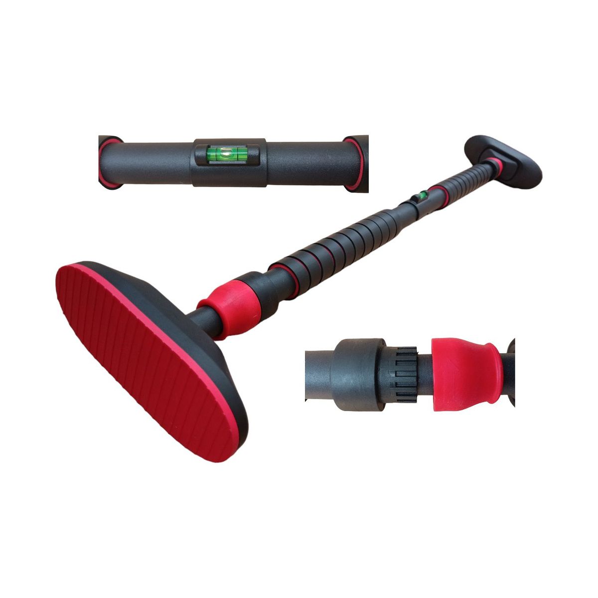 GENERICO - Barra Dominadas Expandible Larga 95 A 120 Cm Pull Up Bar