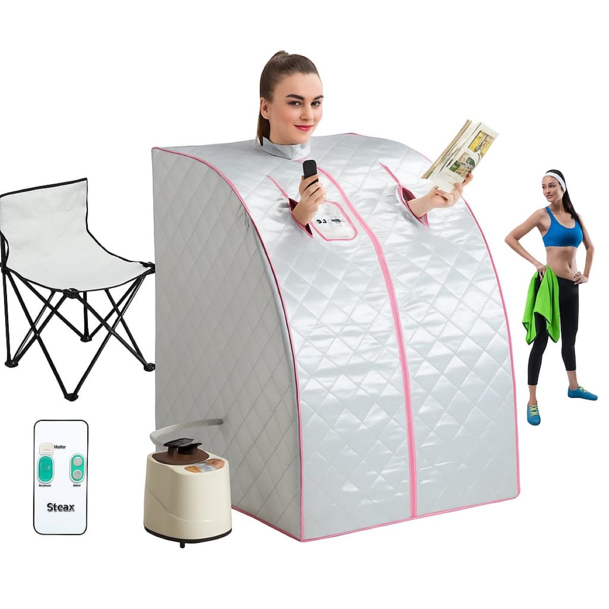 GENERICO - Sauna Corporal de Vapor Portátil SPA