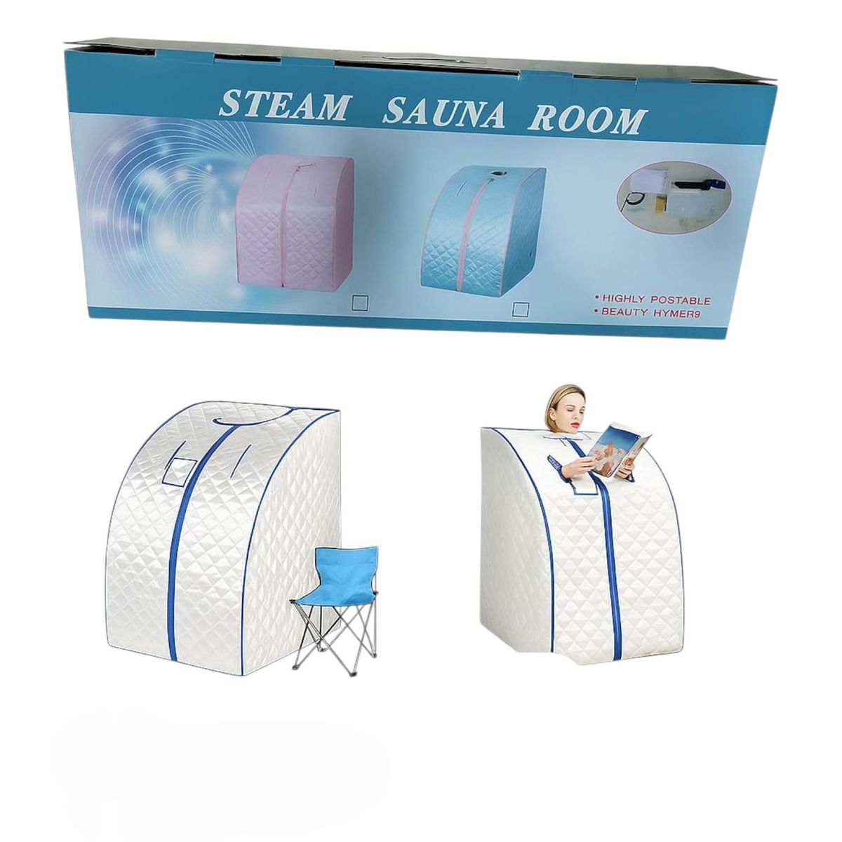 GENERICO - Sauna Corporal de Vapor Portátil SPA