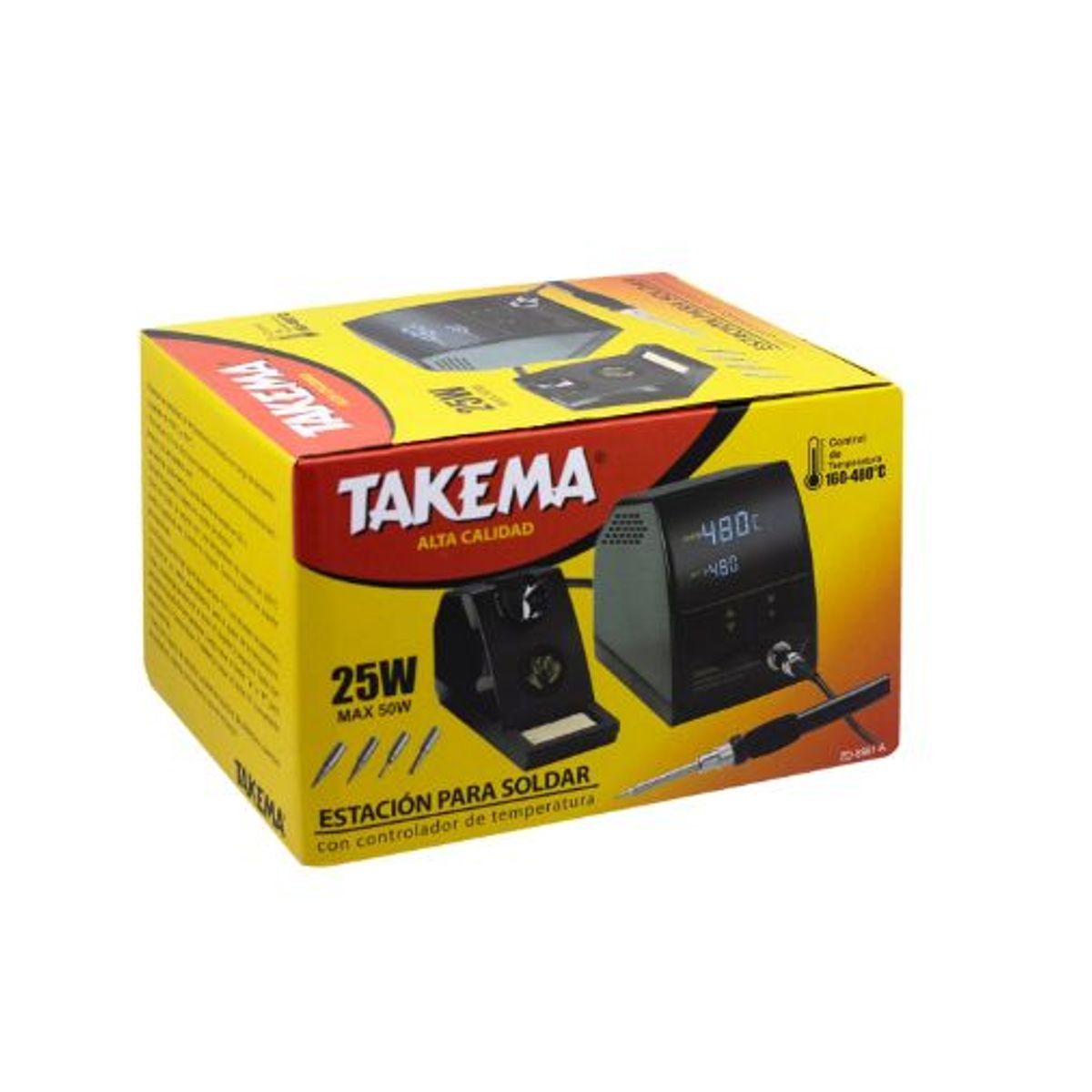 TAKEMA - Estación de Soldar 25W ZD-8961-A TAKEMA