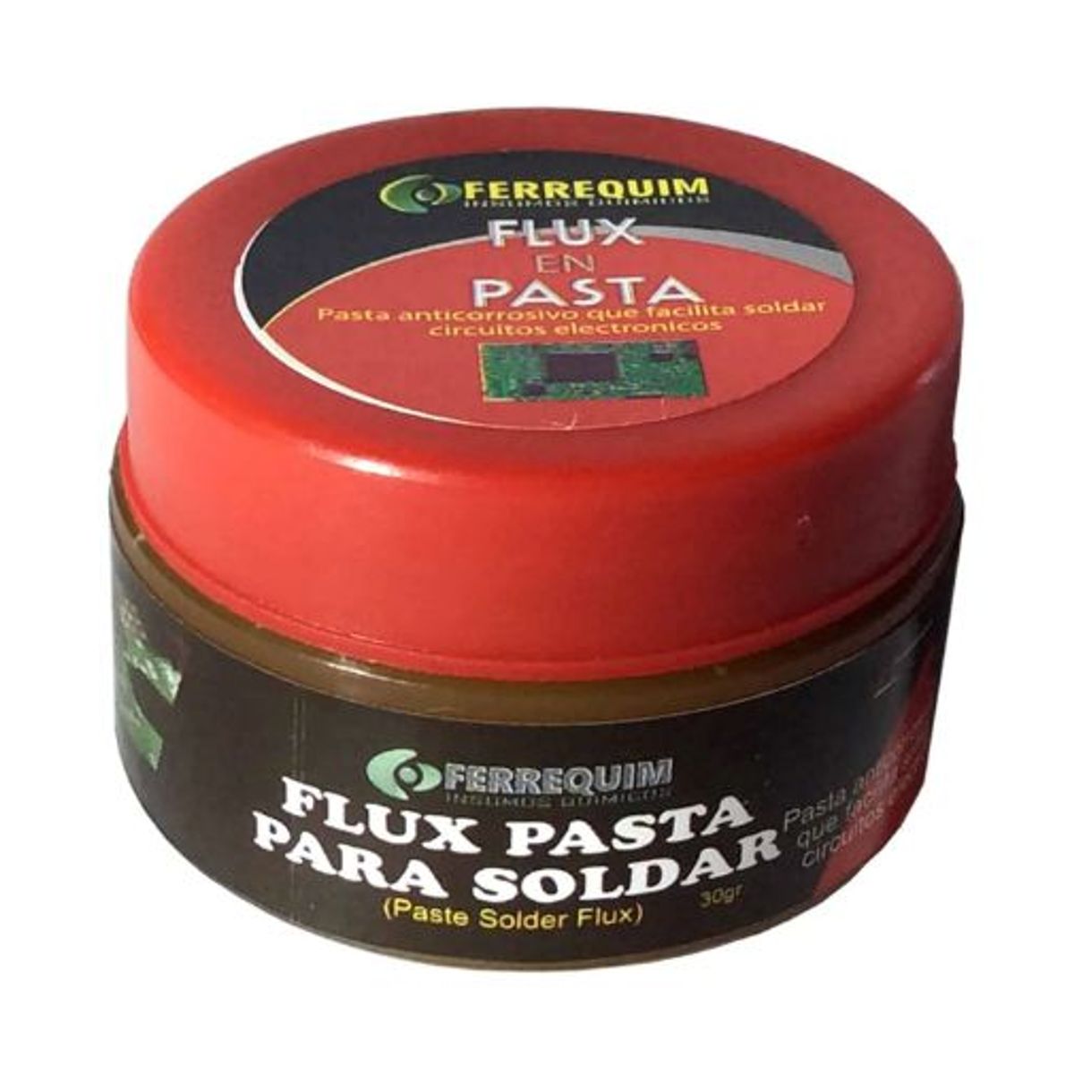 GENERICO - Flux en Pasta para Soldar 30g FLUXP-030P FERREQUIM