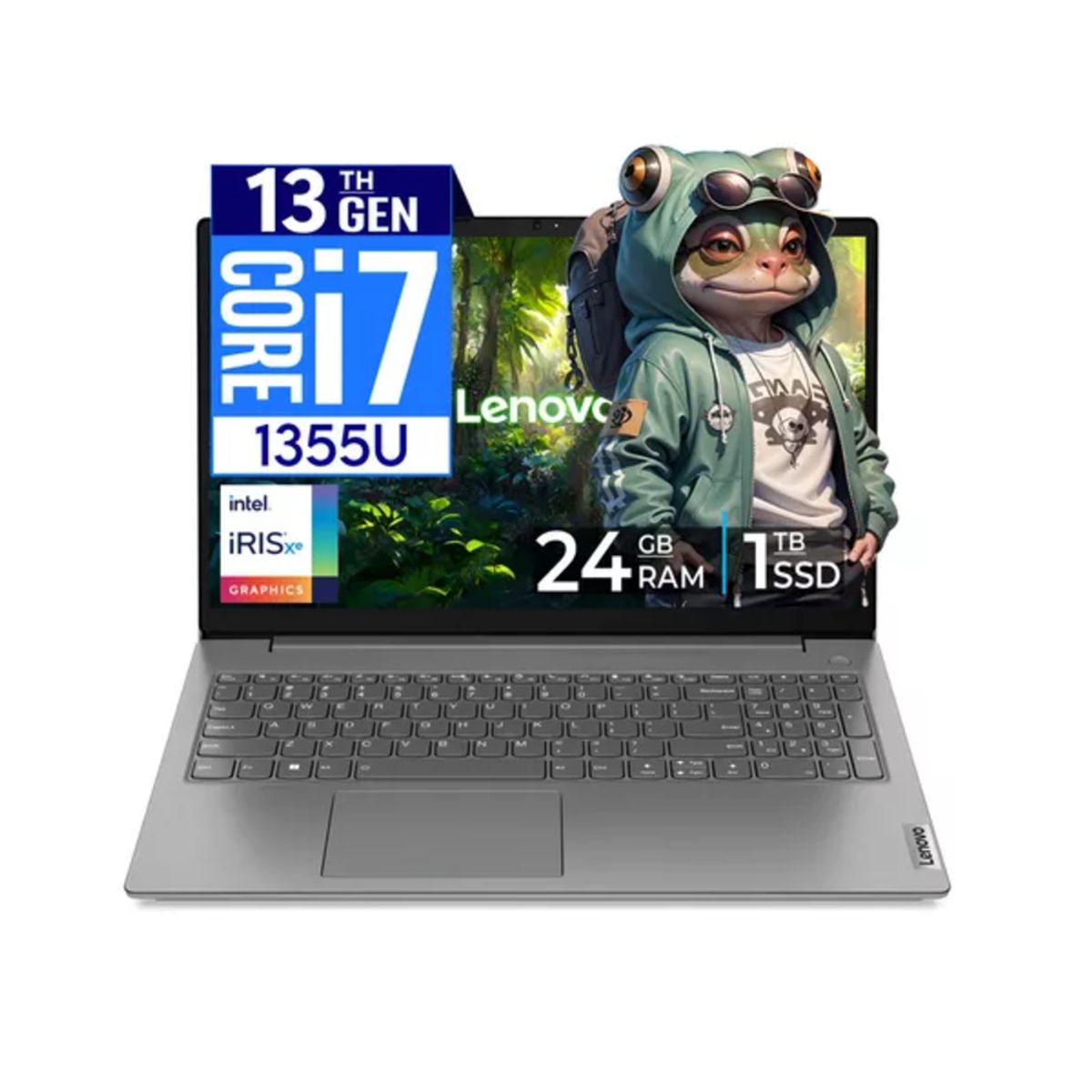 LENOVO - Laptop Lenovo  V15 G4 Core I7 1355u 13th, Ram  24gb, Disco SSD 1TB, Pantalla 15.6'