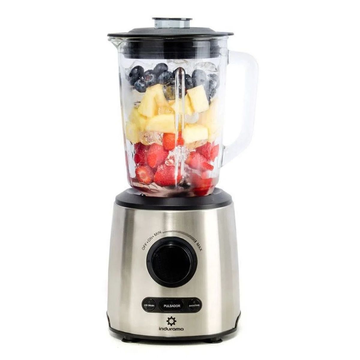 INDURAMA - Licuadora Indurama LI-INX Acero Inoxidable