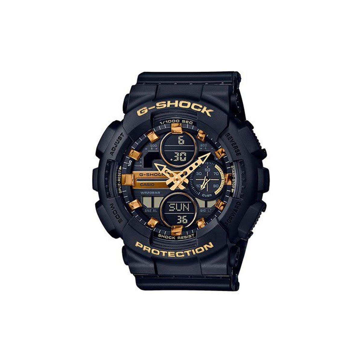 G-SHOCK - Reloj G-Shock negro GMA-S140M-1A