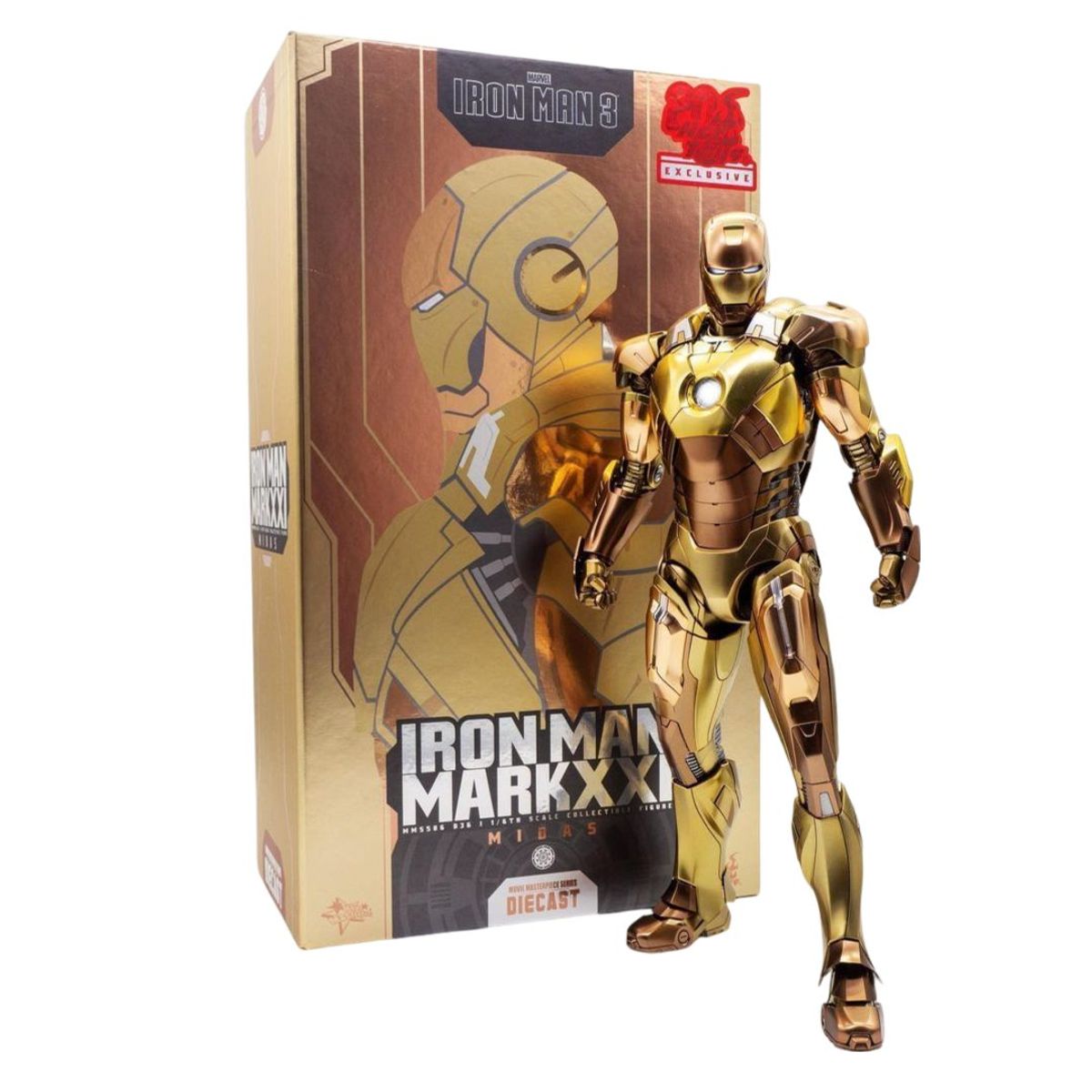 HOT TOYS - Iron Man Mark XXI Midas Exclusive Diecast Hot Toys