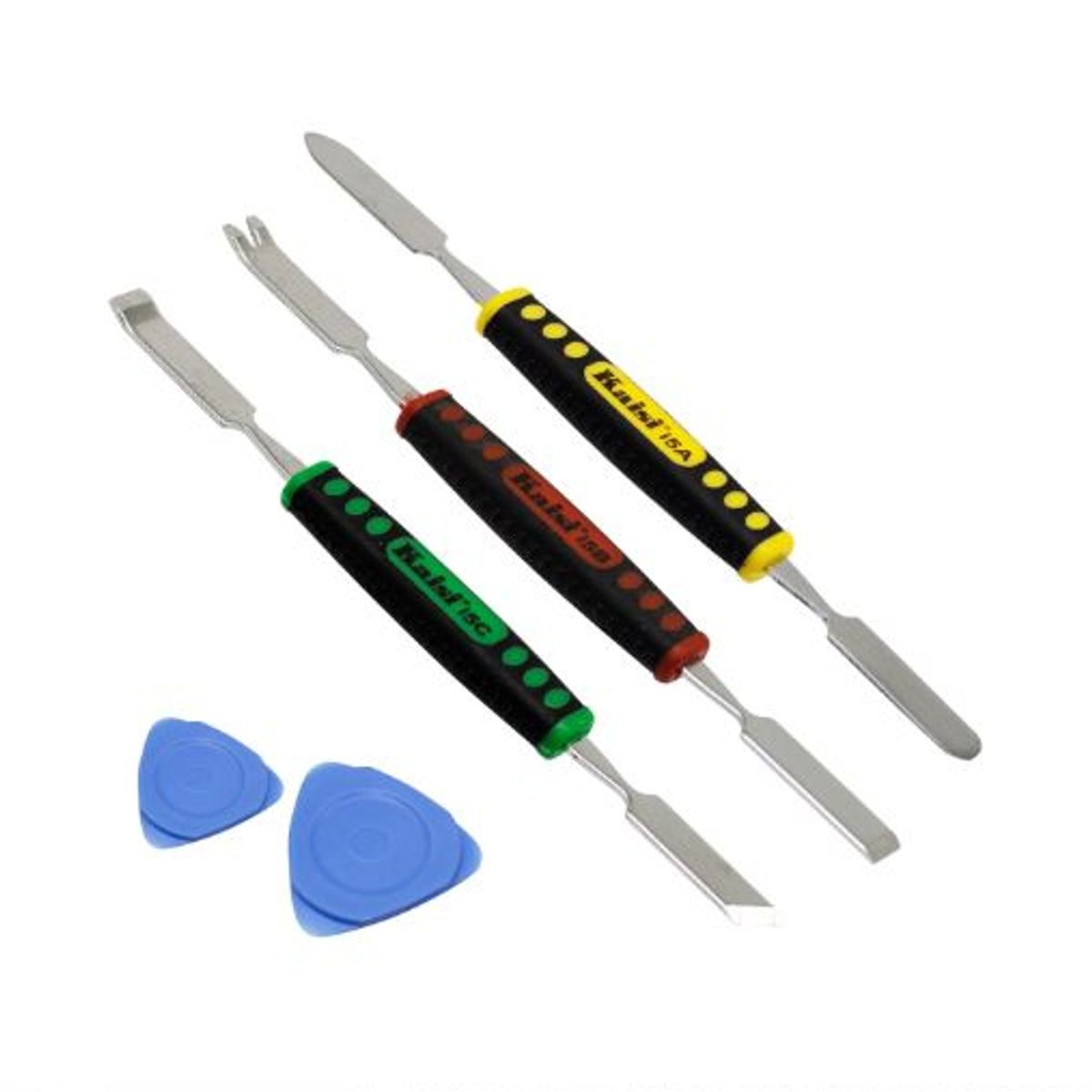 GENERICO - Kit de Espátulas de Metal con Púas de Apertura KS-1475 KAISI