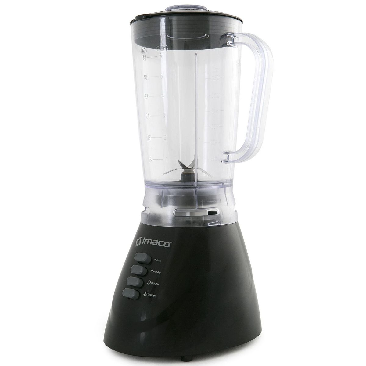 IMACO - Licuadora Imaco 125L cVaso Acrílico BL4125N  Negro