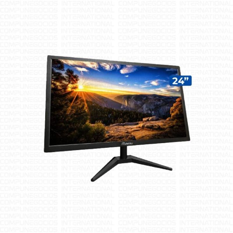 OEM - MONITOR LED 24 FullHD 1920x1080 Frecuencia 75Hz Respuesta 2ms