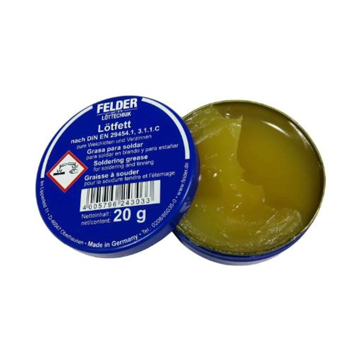 GENERICO - Pasta para Soldar 20gr K2317 LÖTFETT