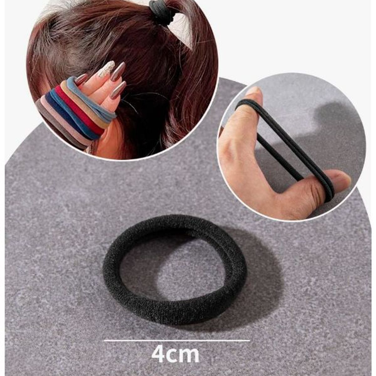 GENERICO - LIGAS COLETS PARA EL CABELLO 50PZ