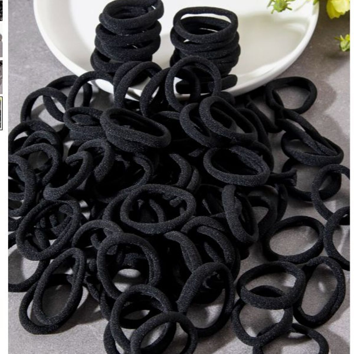 GENERICO - LIGAS COLETS PARA EL CABELLO 50PZ