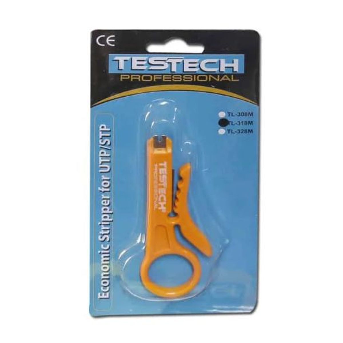 TESTECH - Ponchador-Pelador de Cables UTP TL-318M TESTECH