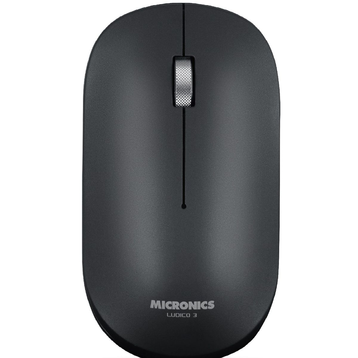 MICRONICS - Mouse Inalambrico Micronics Ludico Black Mic-m722-3m