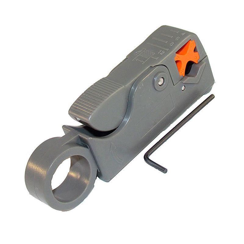 GENERICO - Pelacable coaxial giratorio con llave p RG58 RG5962