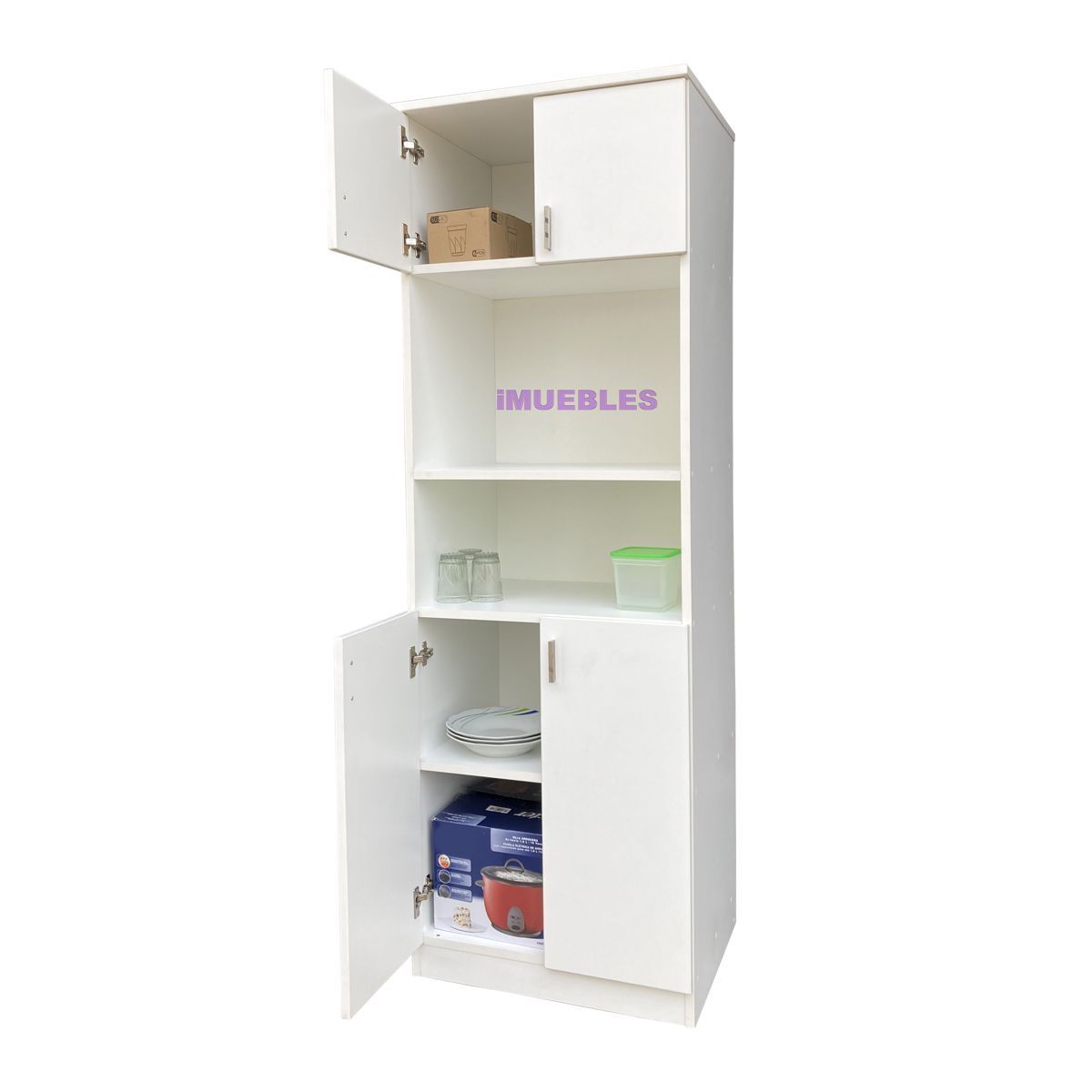 TEMEL - Mueble Para Microondas Mueble Cocina Alacena Melamina 18mm
