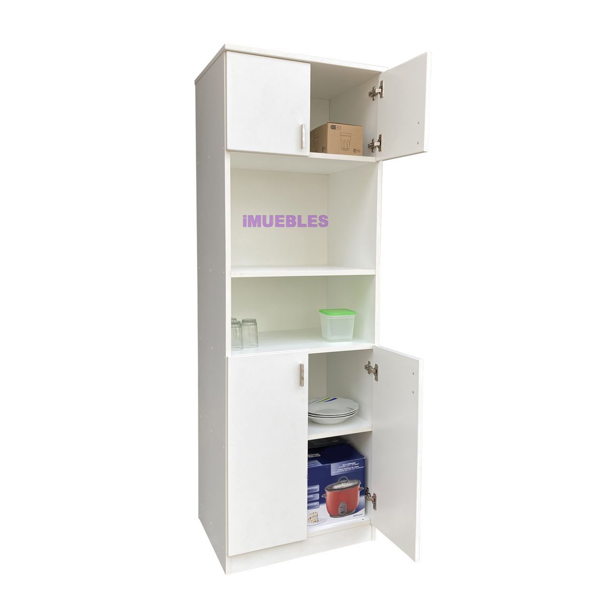 TEMEL - Mueble Para Microondas Mueble Cocina Alacena Melamina 18mm