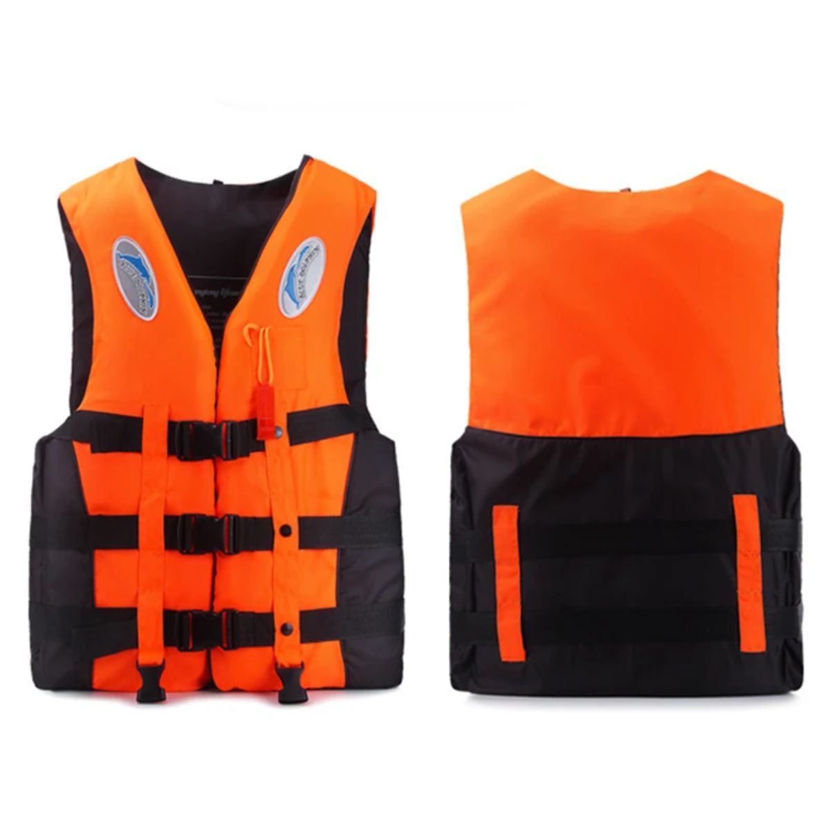 GENERICO - Chaleco Salvavidas de Natación con Silbato Talla M