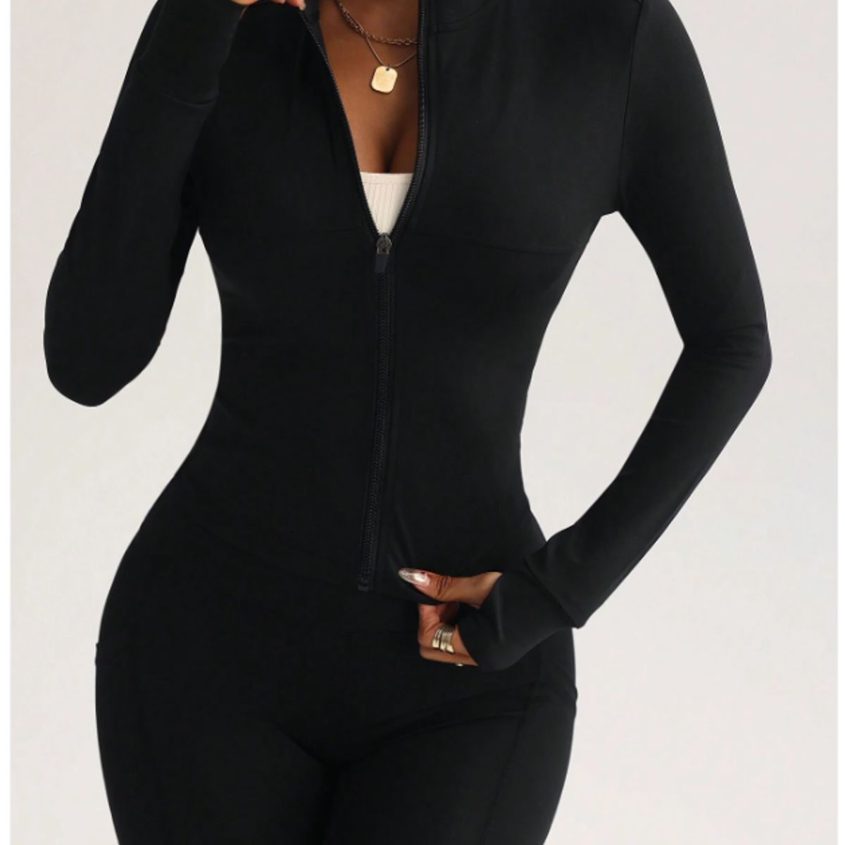 GENERICO - CASACA DEPORTIVA CON CIERRE