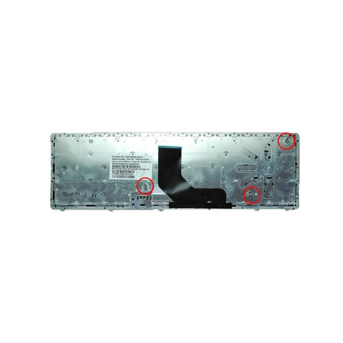 GENERICO - Teclado para Laptops Hp ProBook 6560b 6565b 6570b 6575b
