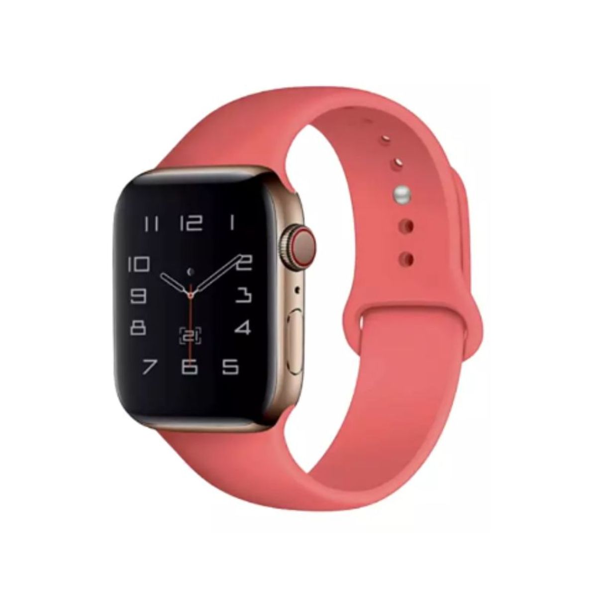 OEM - Correa Silicona Apple Watch Cereza 42-44-45-49mm